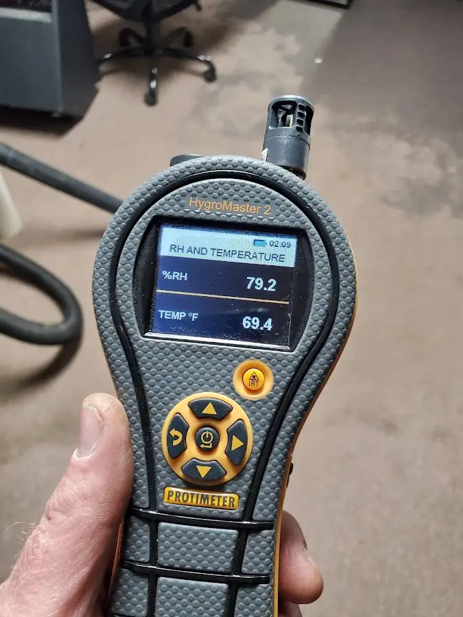 Moisture meter humidity assessment for Mold Remediation & Removal in Hot Springs